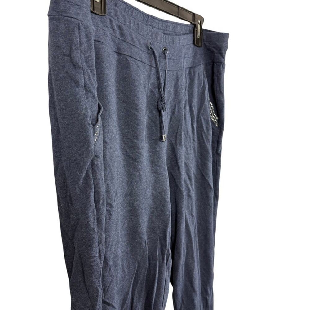 Chicos Weekends Studded Pull On Drawstring Knit C… - image 4